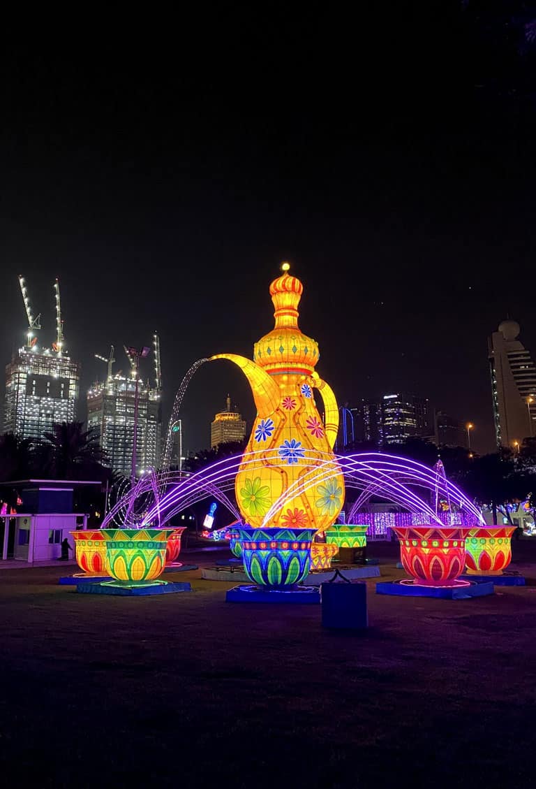 Glow Gadren Dubai Lampen