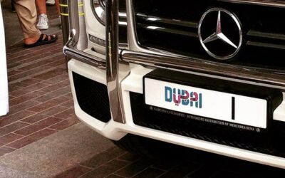 Nummernschilder in Dubai – Eine teure Angelegenheit