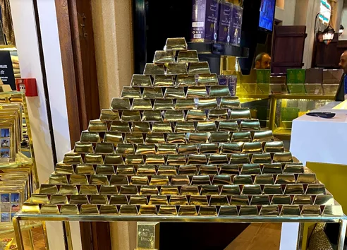 Dubai Goldbarren
