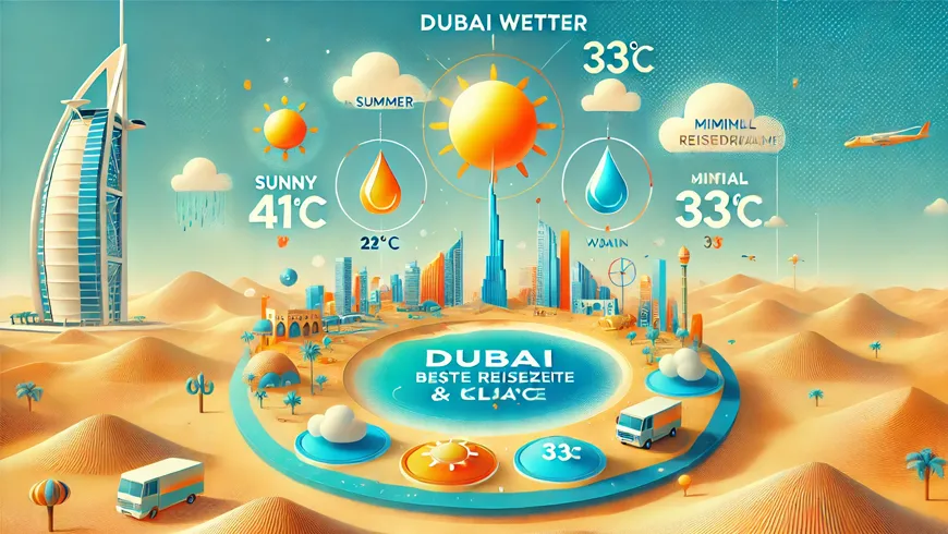 Dubai Wetterdiagramm