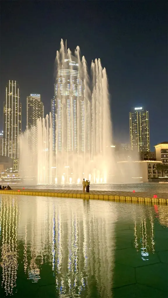 Dubai Fountain Wiedereroeffnung
