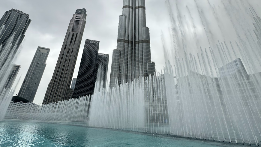 Dubai Fountain Wiedereröffnung 2025