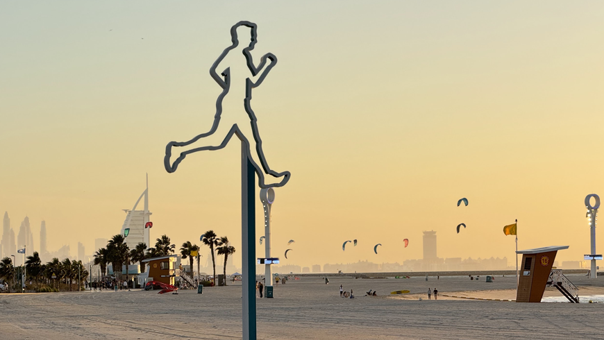 Strand von Dubai