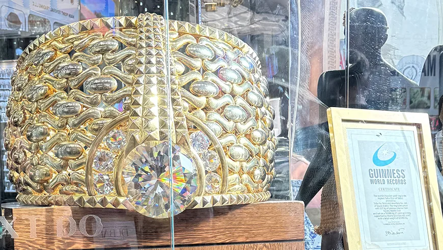 Größter Goldring der Welt Dubai